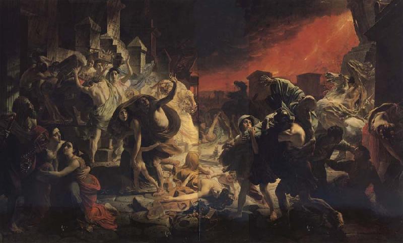 Karl Briullov The Last Day of Pompeii